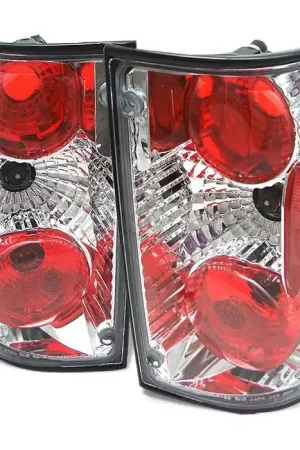 Place Order Toyota Pickup Spyder Euro Style Taillights - Chrome - 111-TP89-C